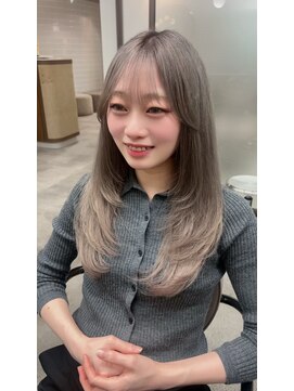 ボタン ハカタ(VOTAN hakata) 【ろみおStyle】レイヤーカット/前髪顔周り/福岡美容/博多