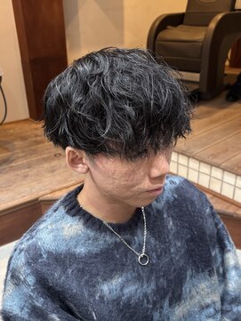 波巻きスパイラルパーマ