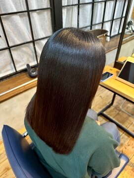 コミレ(COMILE) ロング縮毛矯正/髪質改善 酸性ストレート 髪質改善ストレート