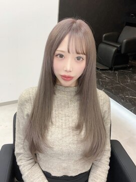 ラピス 新宿(Lapis) 【Lapis新宿】ミルクティグレージュレイヤーカット