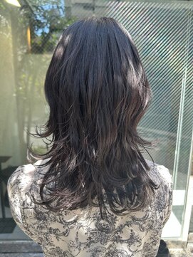 ティティアンバイイザ(titian by IZA) ●ロングウルフレイヤー透明感カラー