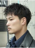 大人ルーズショートルーズパーマアクティブショート渋谷