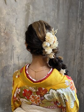 フルアヘッド(FULL A HEAD) サイド編みおろし