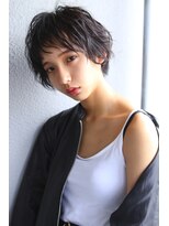 ロゼ 鳳(ROSE)&nbsp;【ROSE】マッシュショート＿大人ボブ＿ショート＿黒髪