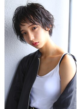 ロゼ 鳳(ROSE) 【ROSE】マッシュショート＿大人ボブ＿ショート＿黒髪
