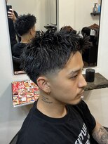 セントラル(CENTRAL)&nbsp;スパイキーショート×フェード