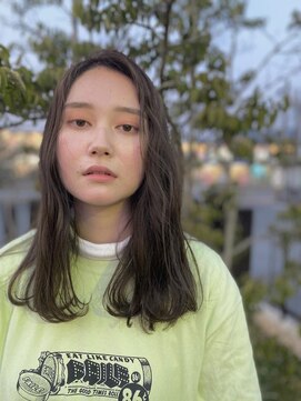 ヘアアンドアイラッシュ ココアンジェ くりえいと宗像店(Coco Ange) 大人抜け感ロング