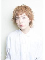 バローチェ(Barouche) セミウェットな質感のショートウルフ!!!!