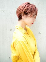 ルティア(Lutia) 大人かわいい ピンクヘア センターパート☆