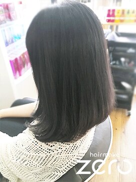ヘアメイクゼロ 坂戸駅前店(hairmake zero) アデイクシーカラー　サファイア