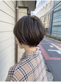 女性らしさある小顔ショート