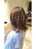 【JILI.TA京都】大人可愛い♪アッシュ小顔丸み切りっぱなしボブ