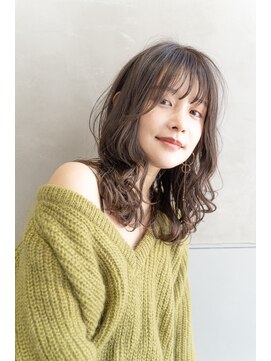 レニーバイエース(LANY by ACE) 【LANY 横浜】フェミニンレイヤー×シルクベージュ