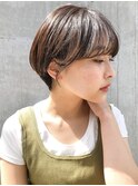 【mee.】 スリークボブ厚めバングローライト