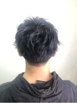 ミック ヘアアンドメイク アップ 駒込店(miq Hair&Make up) 大人スタイル!ネイビーマッシュ