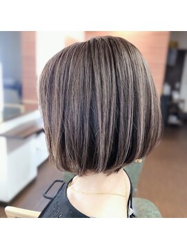 グランツヘアー(Glanz hair) ハイライトショートボブ