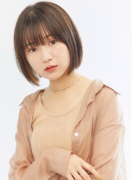 フォンズ(FONS) 丸みボブ　マッシュショート　マッシュボブ　シンプルボブ