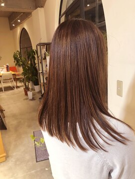 デコレーション(decoration) 縮毛矯正(セミロング)