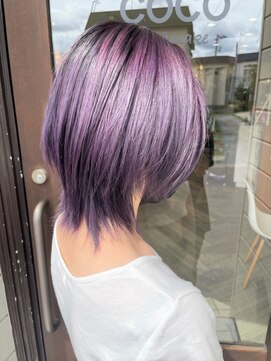 ヘア メイク ココ(hair make coco) 【スロウラベンダー】