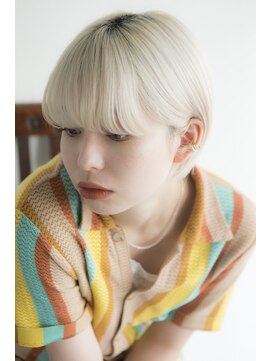 ミエルヘアービジュー(miel hair bijoux) ハイトーンショート【miel hair bijoux】