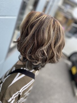 ウィズ ANNEX店(With) ソフトウルフ+ハイライトカラー