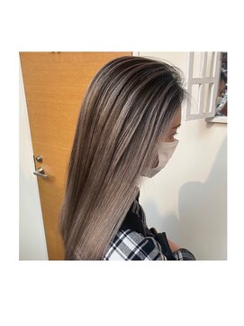 ヘアールーム グリン(Hair room GRin) 髪質改善　ブリーチ　バレイヤージュ　ダブルカラー　ハイライト