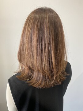 ラパンセ ブラン(LA PENSEE BRUN) LA PENSEE BRUN /オレンジベージュ/くびれヘア