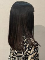 シェール(cher)&nbsp;黒髪ぱっつんストレート◇【cher西宮北口：MAYA】