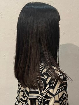 シェール(cher) 黒髪ぱっつんストレート◇【cher西宮北口：MAYA】