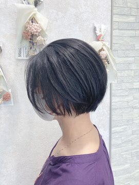 オラ ボーテ(Aura Beaute) 髪質改善縮毛矯正トリートメント　ナチュラルショート