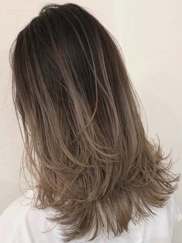 ヘアーサロン ファンクル(hair salon Funcle)の写真/【イルミナカラー・ハイライト・バレイヤージュ】豊富なカラーメニューでアナタのなりたいを叶えます♪