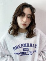 アイティー バイ アルバム 中野店(IT by ALBUM)&nbsp;スパイラルカール_グレージュカラーボブウルフ_8988