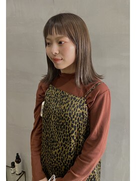 デイウィズアウトエニシング(Day without Anything) 切りっぱなしグレーベージュ