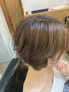 ミルコ バイ クラク(MIRUCO by KURAKU) 透明感アップボブアッシュ