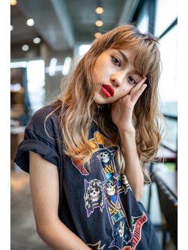 ケアリー 成増(Carelly) 大人かわいい前髪セシルカットココアブラウンフリンジウェーブ