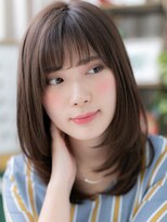 カバーヘア ブリス 北浦和(COVER HAIR bliss) ★暗髪グレーベージュ前下がりレイヤーカット20代30代40代★9