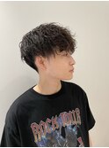 波打ちパーマ 波巻きツイストスパイラル サーフカール