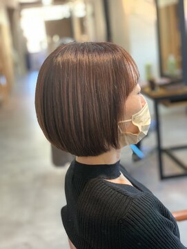 ローカス 花小金井北口店(LOCUS) 艶髪縮毛矯正/ベリーカラー