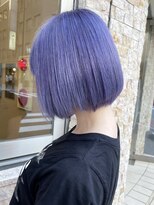 ルーブ トウキョウ(Loob. TOKYO)&nbsp;ショートヘアハイトーンオレンジベージュブルーシルバーアッシュ