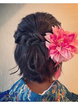 ナチュラルサロン ヌース(natural salon Nous) ショートヘアアレンジ