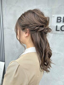 ルノン リー(LUNON:re) ゆるふわ♪ハーフアップStyle☆