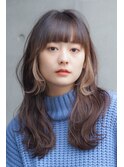 【isola】イヤリングカラー/小顔/20代30代/ロング