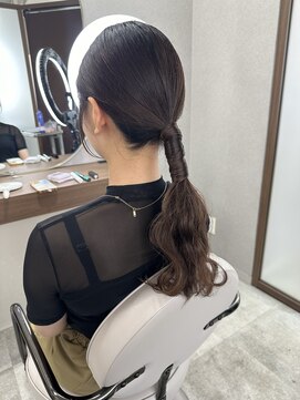 ボタン ハカタ(VOTAN hakata) 【博多美容室/坂本早苗】タイトアレンジ