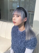 エスアンドケー 下通店(S&K) ブルージュ/ブリーチカラー/似合わせcut