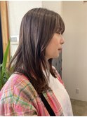 秋くすみカラー