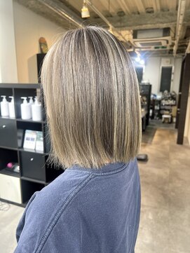 ルーツ ヘア デザイン(roots hair design) 西区新町美容室★roots★白髪ぼかし
