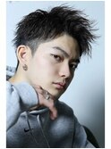 ソフトツイストかき上げアップバング