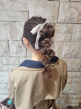 アオ(ao) ロング×ヘアアレンジ