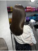 大人気！オリーブ系カラー透明感カラー