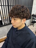 メンズ リコ(MEN'S RICO) 波巻きスパイラル波巻きパーマメンズパーママッシュ【大和】